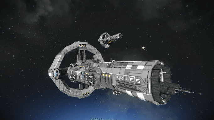 BAF-03 Aries — Space Engineers Workshop preview