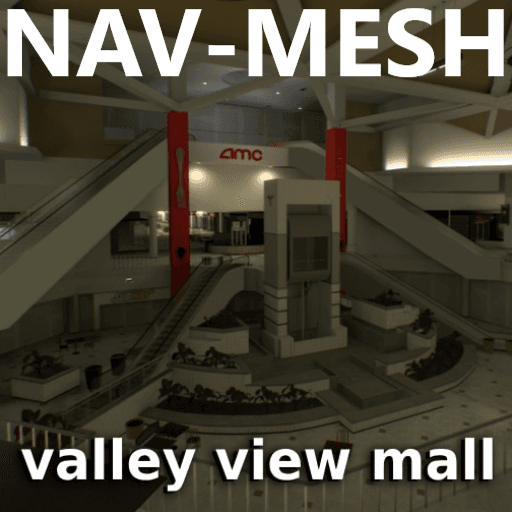 gm_valley_view_mall NAV MESH — Garry's Mod Steam Workshop preview image