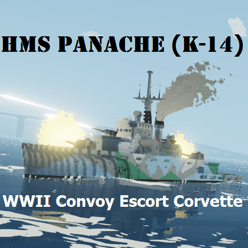 HMS Panache (K-14)  WWII Corvette — Stormworks: Build and Rescue Workshop preview