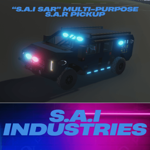 "S.A.I SAR" Multi-purpose light SAR truck — Stormworks: Build and Rescue Steam Workshop preview image