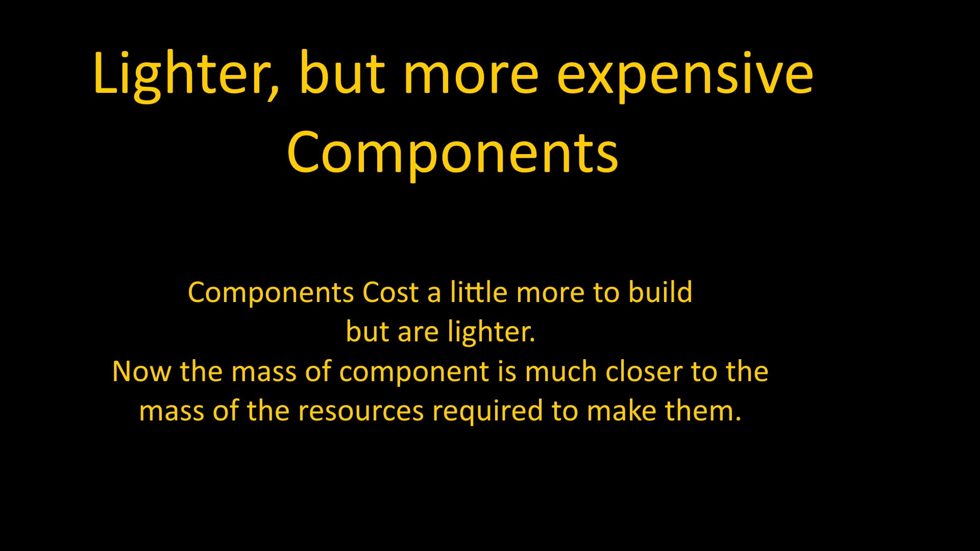 Lighter but more expensive Components — Space Engineers Workshop preview