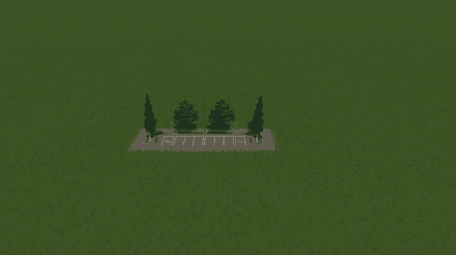 4x1停车场 — Cities: Skylines Steam Workshop preview image