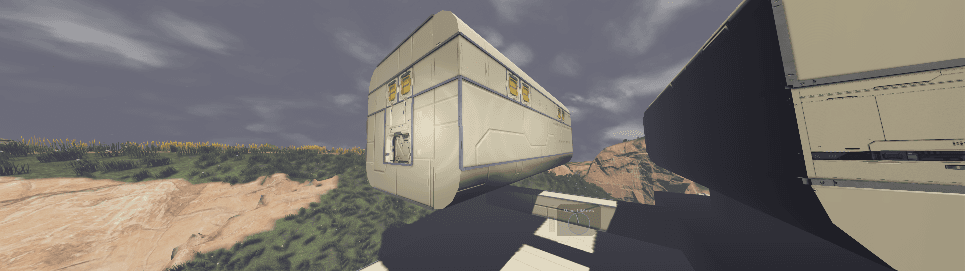 Modular base system refinery module — Space Engineers Workshop preview