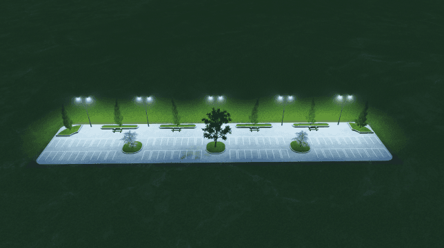 停车场16x3 — Cities: Skylines Steam Workshop preview image