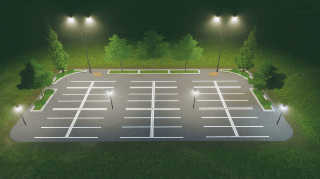 停车场6x3 — Cities: Skylines Steam Workshop preview image