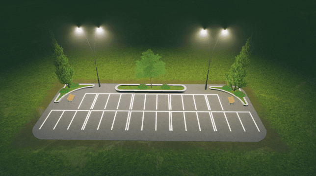 停车场5x2 — Cities: Skylines Steam Workshop preview image