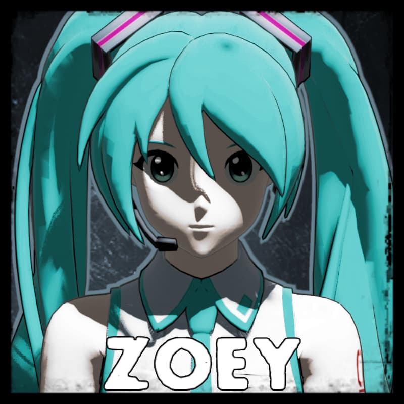Miku (Zoey) — Left 4 Dead 2 Workshop preview