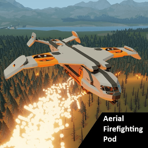 Aerial Firefighting Pod — Stormworks: Build and Rescue Steam Workshop preview image