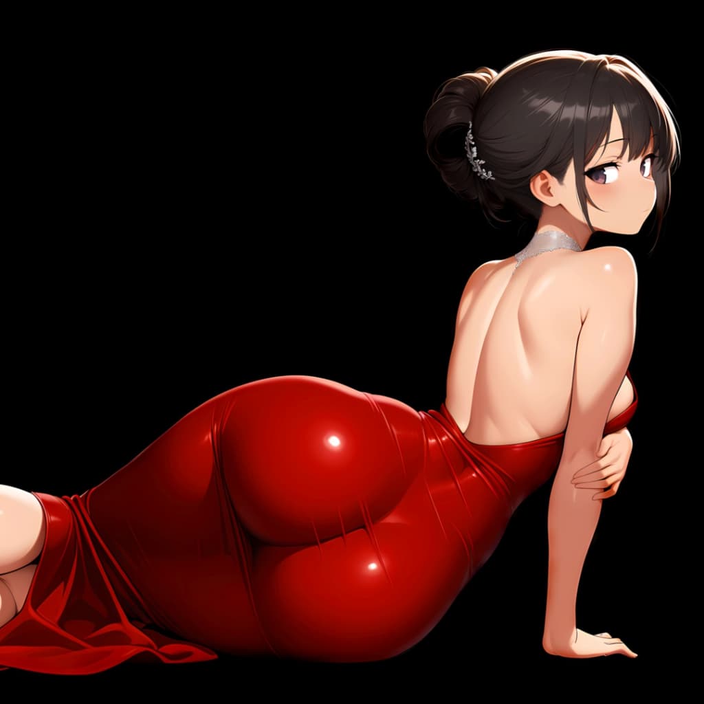 Girl | Dark Background | Dark & Colored Versions | 4K — Wallpaper Engine Workshop preview