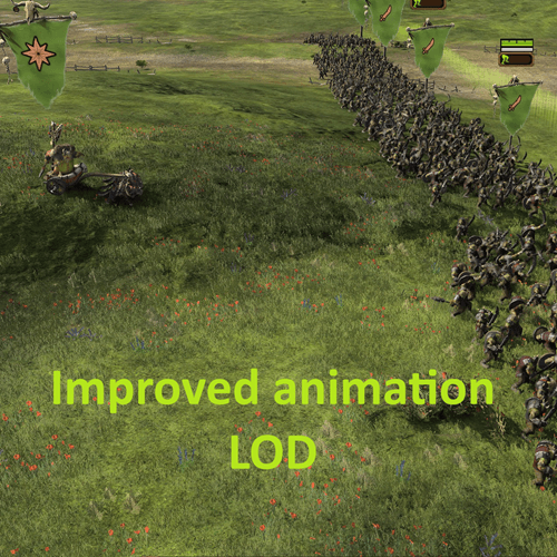 Improved animation LOD — Total War: WARHAMMER III Steam Workshop preview image
