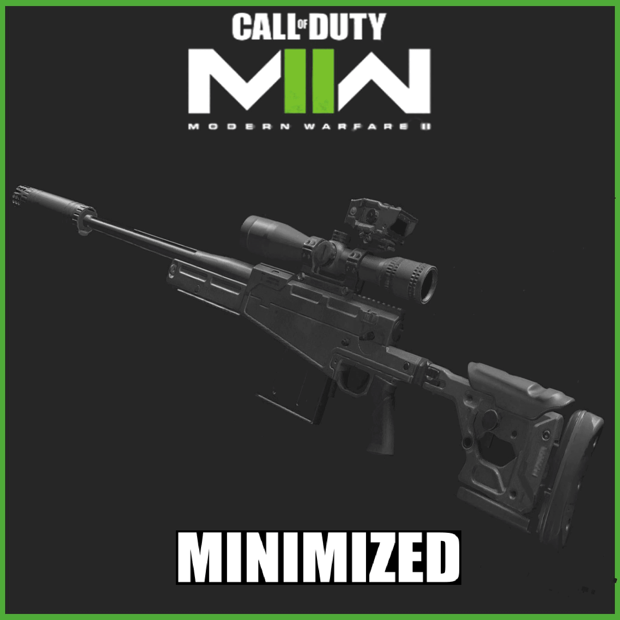 COD MW22 Black XMR (AWP)-(MINIMIZED) — Left 4 Dead 2 Workshop preview