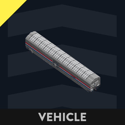 amtrak freight car — Stormworks: Build and Rescue Steam Workshop preview image