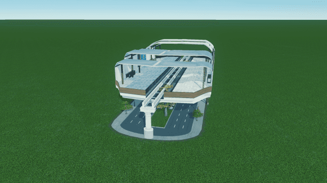 Mike's 单轨车站（NS） — Cities: Skylines Steam Workshop preview image