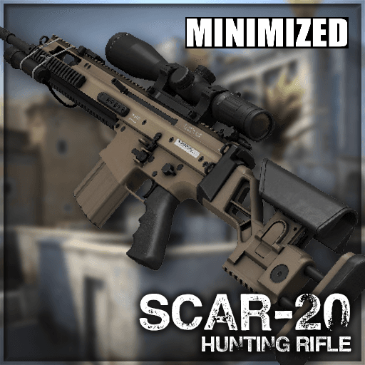 Counter-Strike 2: SCAR-20 (MINIMIZED) — Left 4 Dead 2 Workshop preview