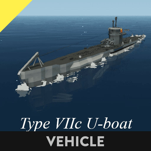 Type VIIc U-boat preloaded weapons — Stormworks: Build and Rescue Workshop preview
