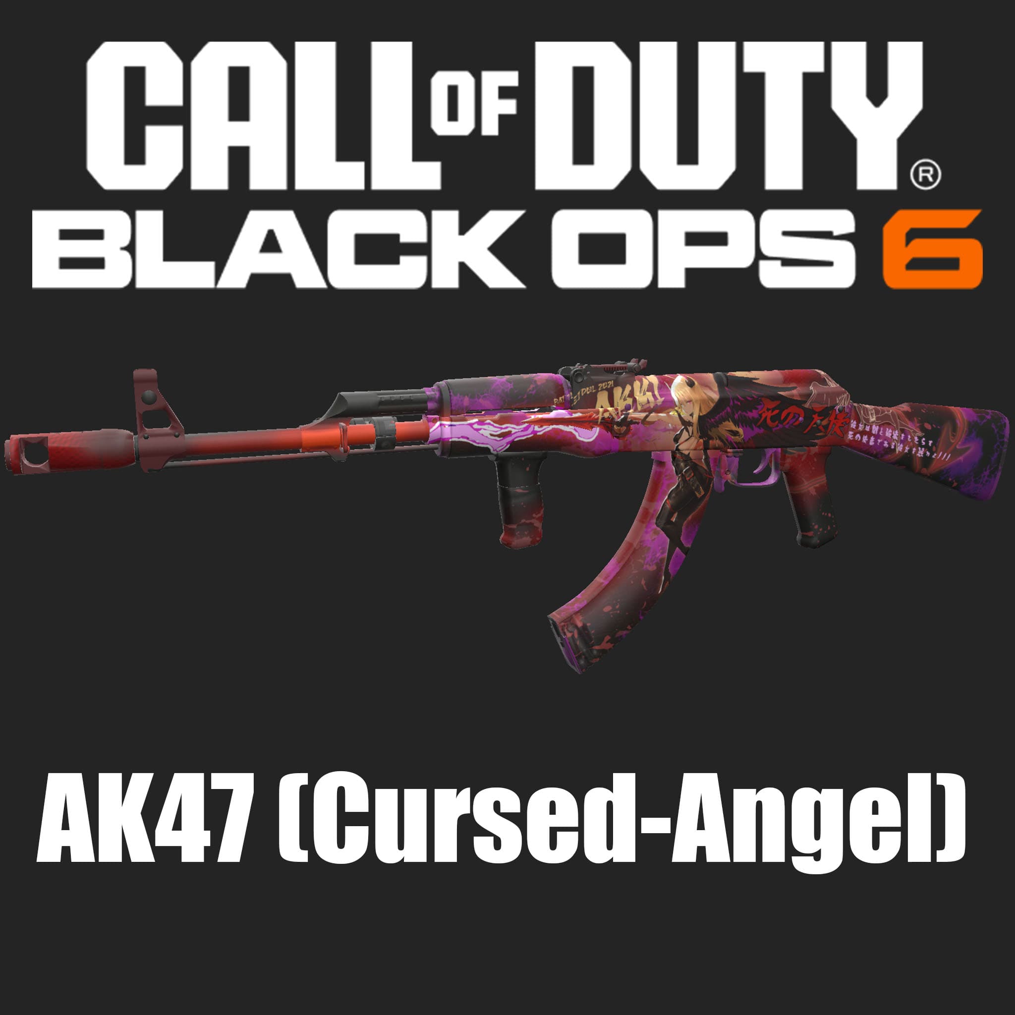COD17 Black Ops Cold War AK47 Cursed-Angel [Black Ops 6 Animation]（Replace Rifle AK47）
 — Left 4 Dead 2 Steam Workshop preview image