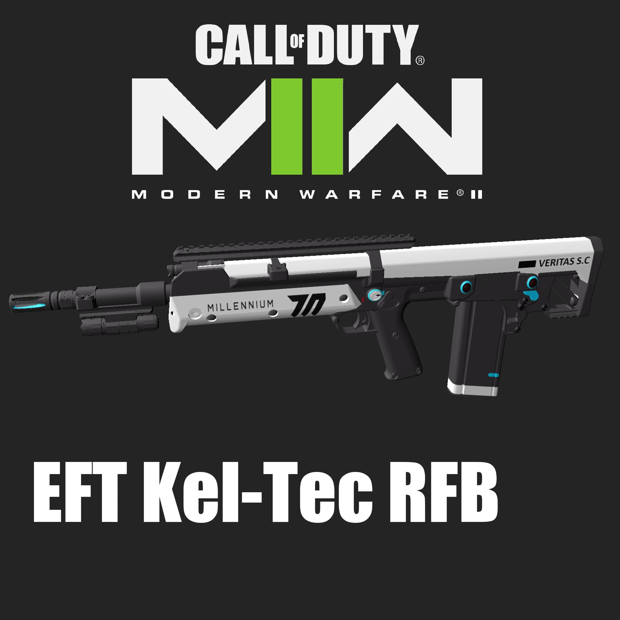 [Blue Archive] Escape From Tarkov (EFT) Kel-Tec RFB [Omagari Hare's Weapon]  (MW2022 Animations)  [Replace HuntingRifle]
 — Left 4 Dead 2 Steam Workshop preview image
