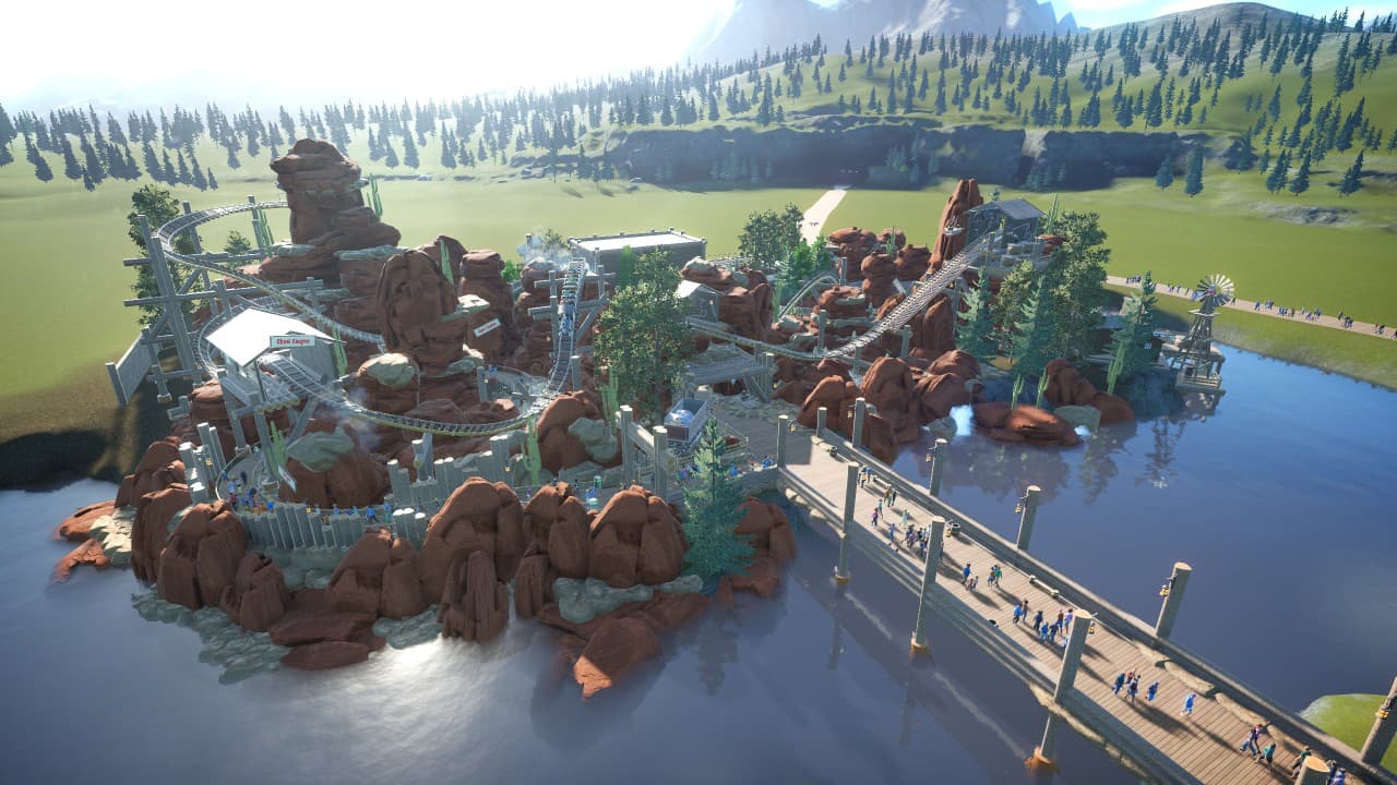 Mine Train Vekoma — Planet Coaster Steam Workshop preview image