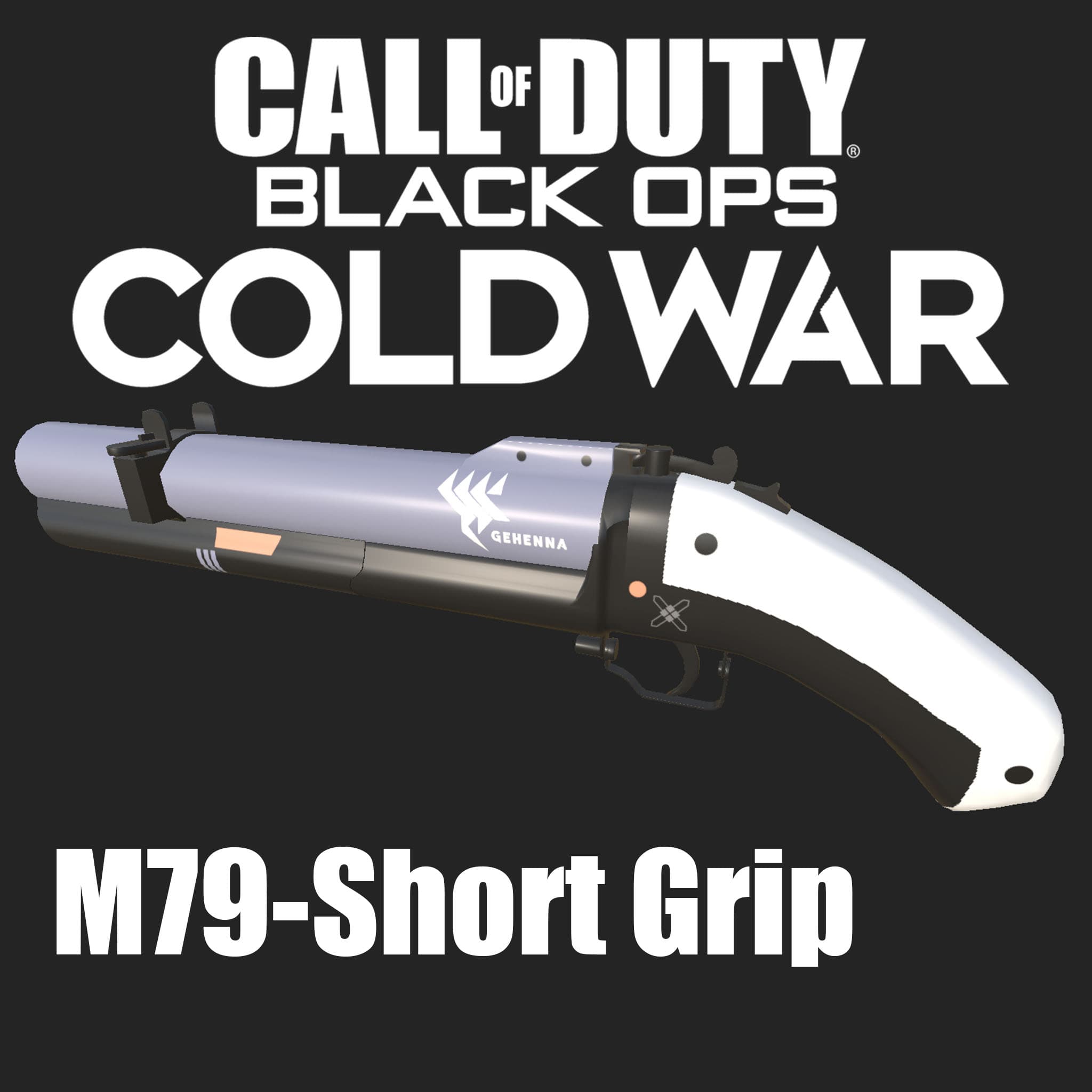 [Blue Archive] RE2 Remake M79 Custom Sawn (Himuro Sena's Weapon) [Black Ops Cold War Animation]（Replace Grenade Launcher） — Left 4 Dead 2 Steam Workshop preview image