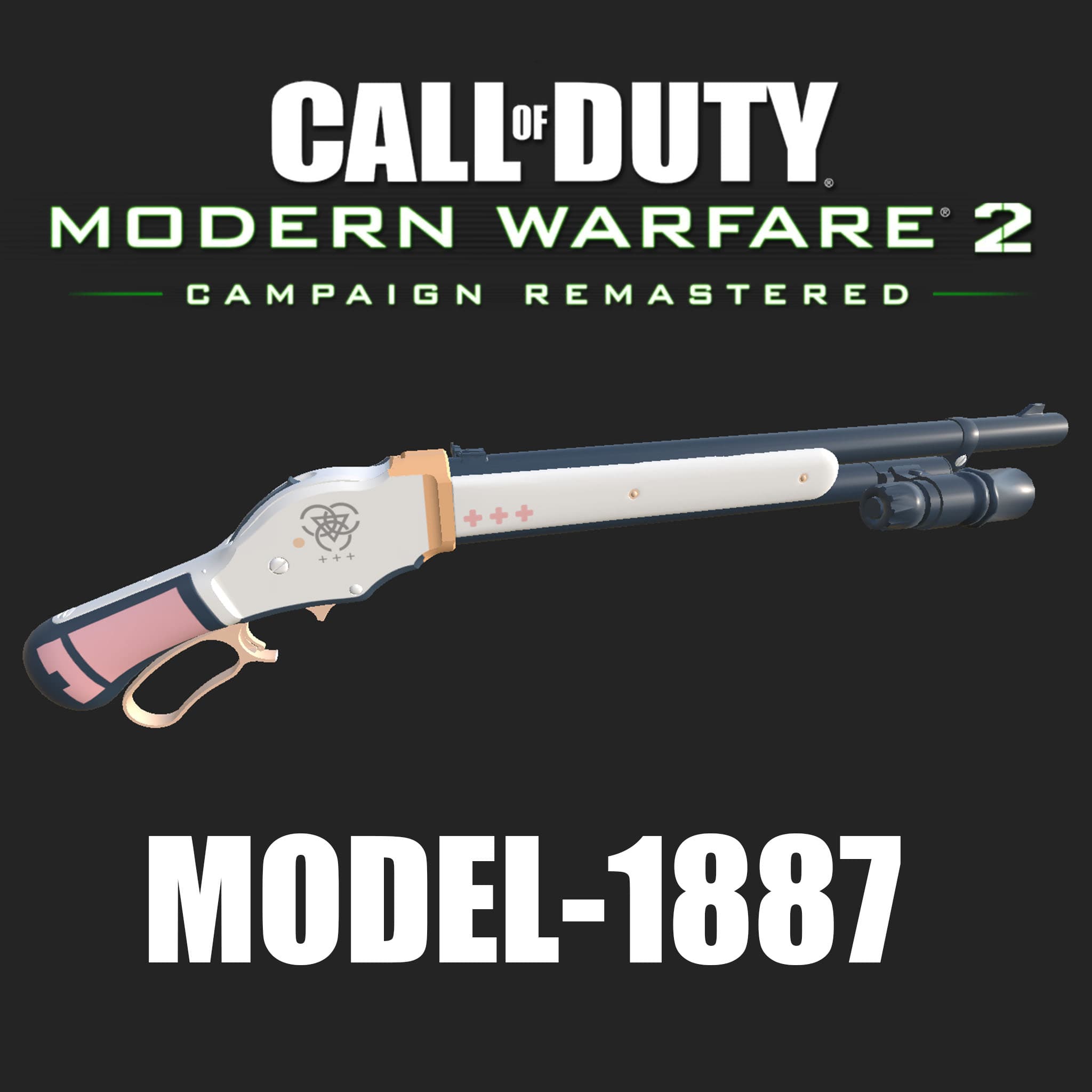 [Blue Archive] MW2CR Model-1887 (M1887) [Aomori Mine's Weapon] [Replace Chrome Shotgun]
 — Left 4 Dead 2 Steam Workshop preview image