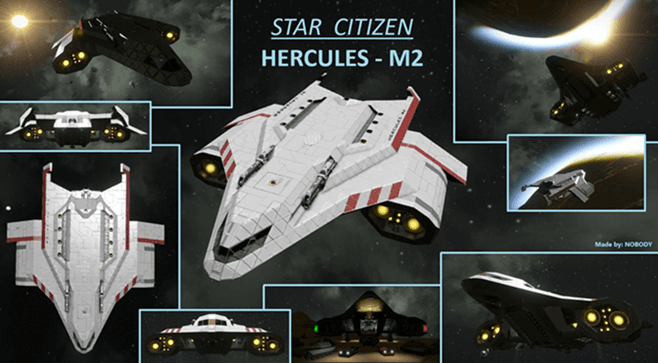 Star Citizen Hercules M2 — Space Engineers Workshop preview