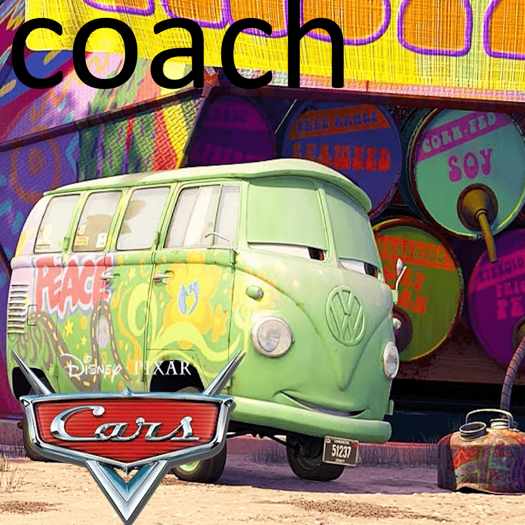 Filmore (Cars) Over Coach
 — Left 4 Dead 2 Steam Workshop preview image