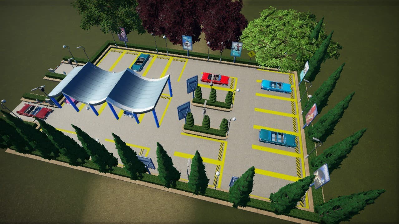 Estacionamiento — Planet Coaster Steam Workshop preview image