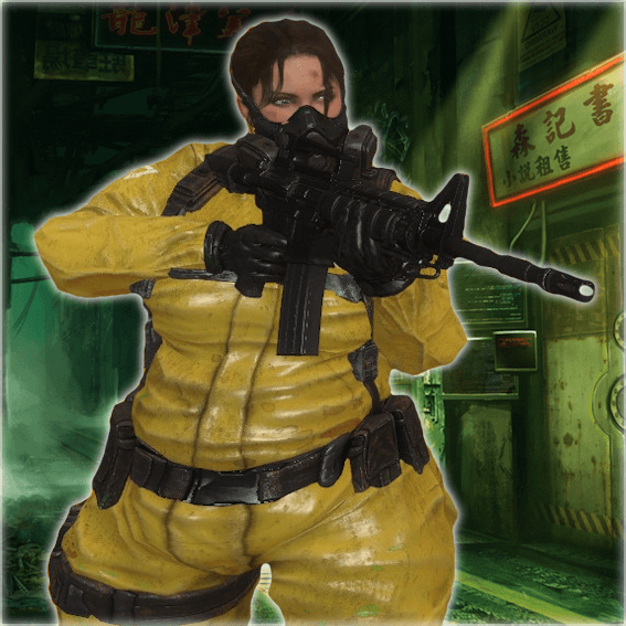 Chemical Suit Zoey (Chubby) — Left 4 Dead 2 Workshop preview