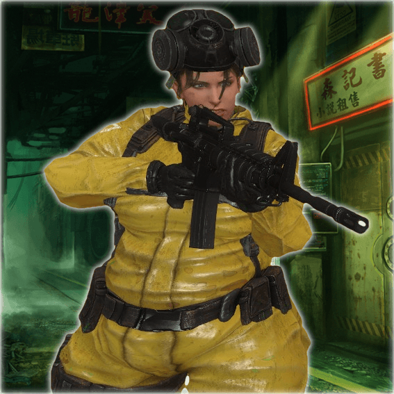 Chemical Suit Zoey (Chubby & SAS) — Left 4 Dead 2 Workshop preview