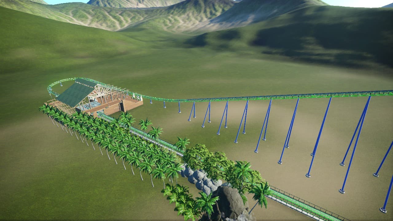 KingDa Ka — Planet Coaster Steam Workshop preview image