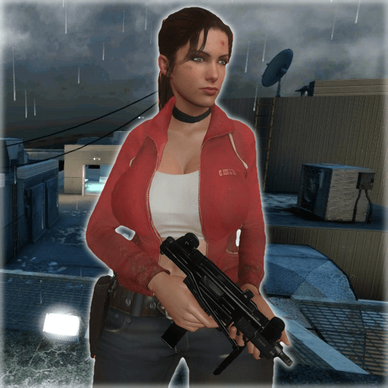 Enhanced Zoey Prude (Thicc) — Left 4 Dead 2 Steam Workshop preview image