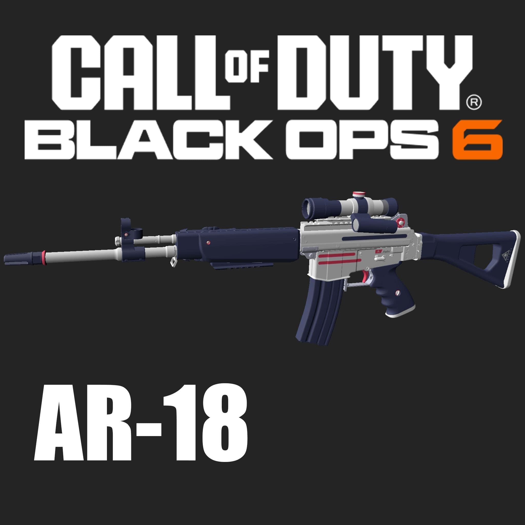 [Blue Archive] COD21 Black Ops 6 AR-18 [Kuromi Serika's Weapon] [Replace Rifle SG552]
 — Left 4 Dead 2 Steam Workshop preview image