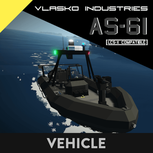 Vlasko Industries | AS61 RHIB — Stormworks: Build and Rescue Steam Workshop preview image