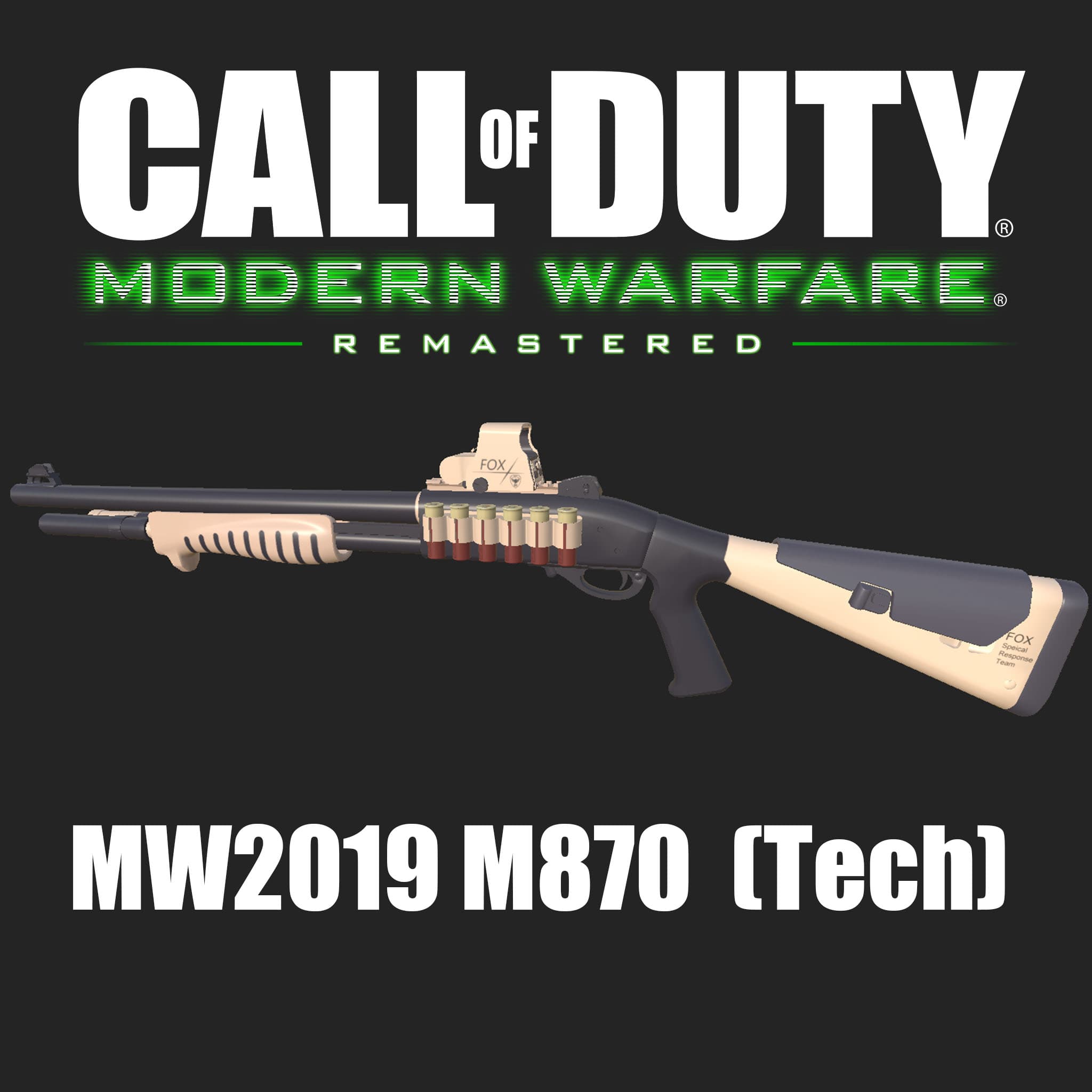 COD16 MW2019 M870 [Technical] (Niko's Weapon) [On MWR Animations] (replace SPAS-12)
 — Left 4 Dead 2 Steam Workshop preview image