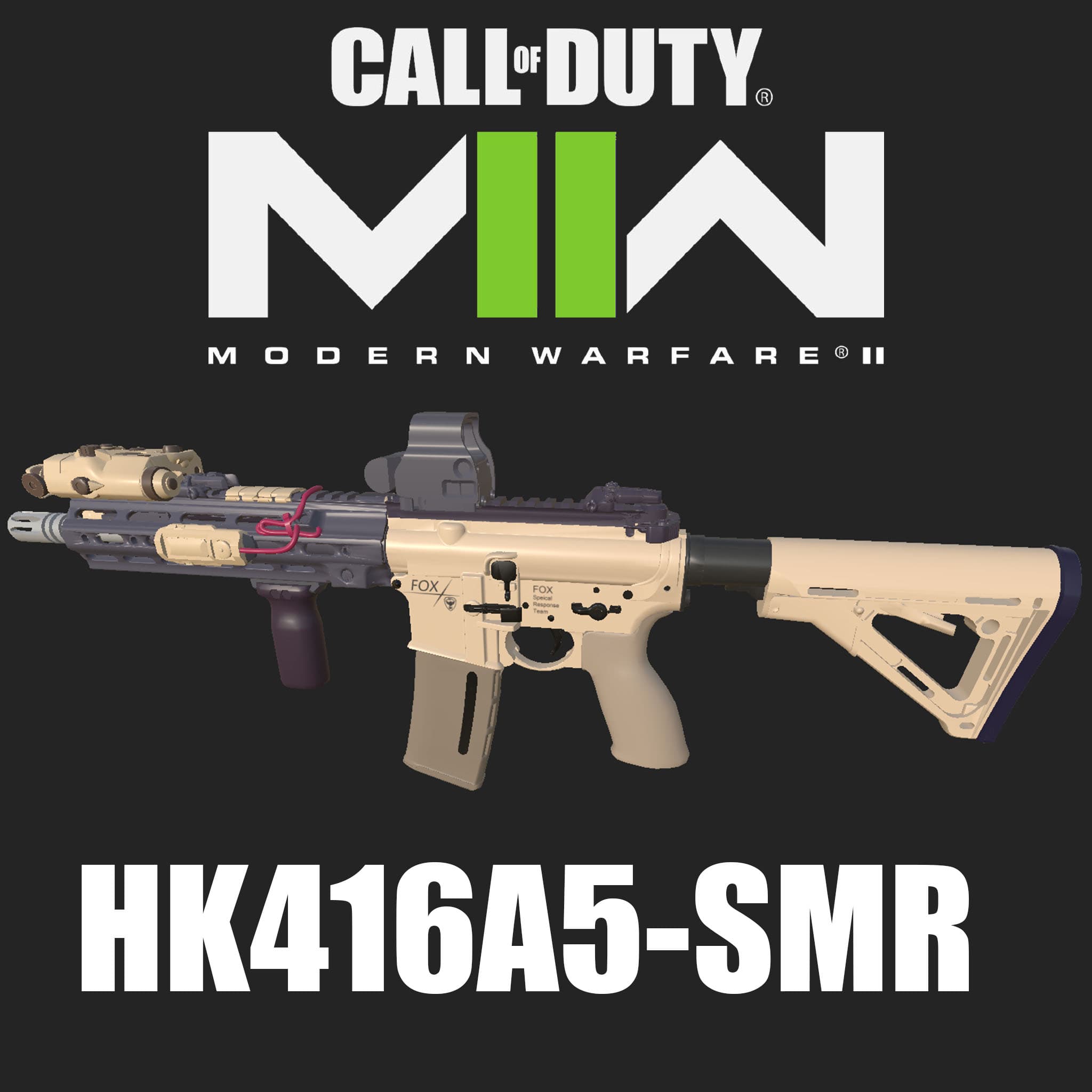 COD16 MW2019 HK416A5-SMR (Shichido Yukino's Weapon) (replace Rifle SG552)
 — Left 4 Dead 2 Steam Workshop preview image