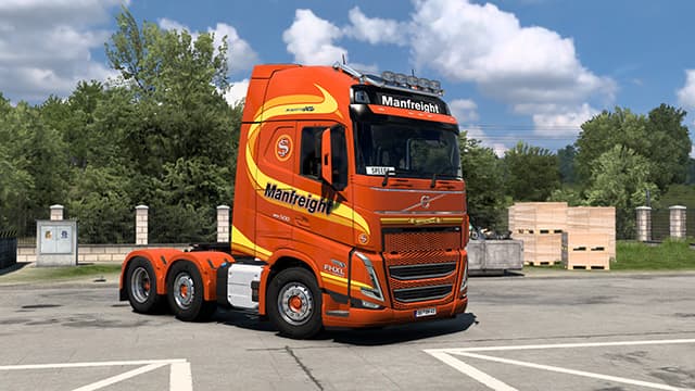 Manfreight - Volvo FH5/6 — Euro Truck Simulator 2 Steam Workshop preview image