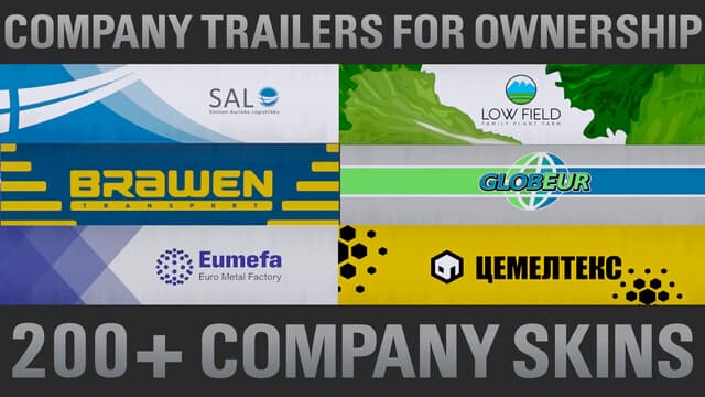 (TMP) Trailers with ANY company skin for ownerwship [TruckersMP] — Euro Truck Simulator 2 Steam Workshop preview image