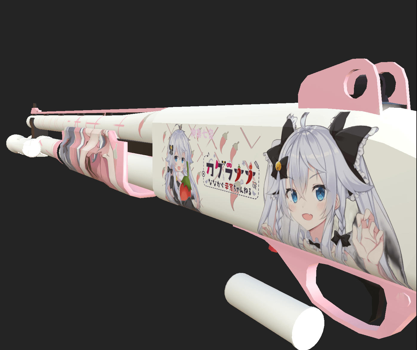 【神楽七奈主题 】 铁喷 chromeshotgun — Left 4 Dead 2 Steam Workshop preview image