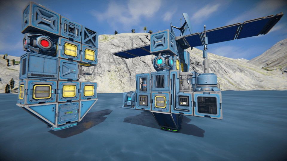 ICE Drop Base Pod Mk 1 100% Vanilla — Space Engineers Workshop preview