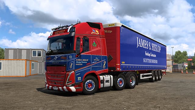 James S. Hislop - Volvo FH5 & Wielton Trailer — Euro Truck Simulator 2 Steam Workshop preview image