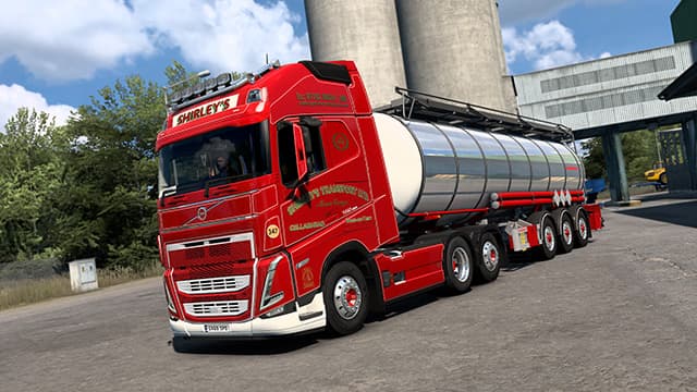 Shirley's Transport - Volvo FH5 & Kässbohrer STC Trailer — Euro Truck Simulator 2 Steam Workshop preview image