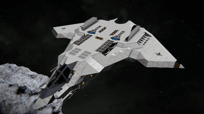 Nero - Universal Multi-Role Stealth Fighter — Space Engineers Workshop preview
