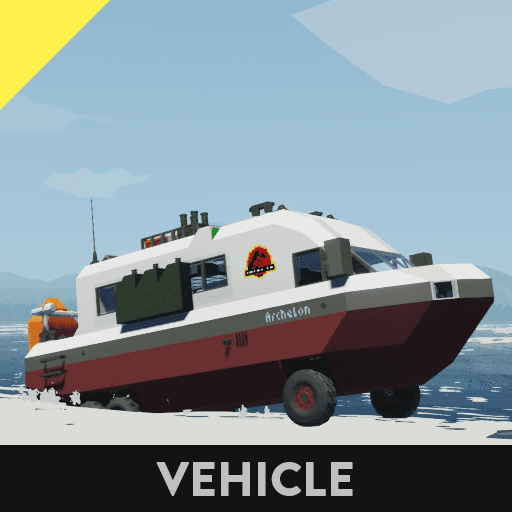 Amphibious campervan "Archelon" — Stormworks: Build and Rescue Workshop preview