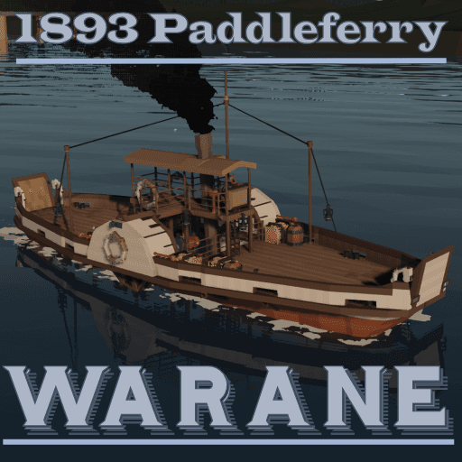 Paddleferry Warane (1893) — Stormworks: Build and Rescue Steam Workshop preview image