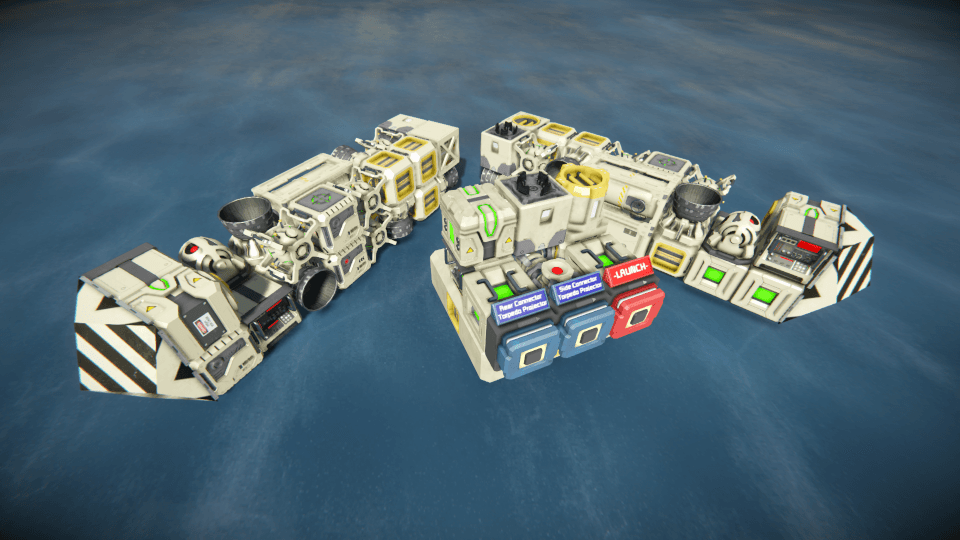 Short Torpedo, fire and forget. — Space Engineers Steam Workshop preview image