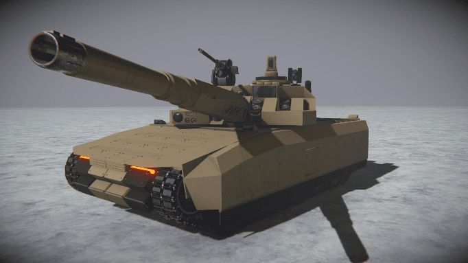 MGCS 120 - MBT [ AWG KGS ] — Space Engineers Workshop preview