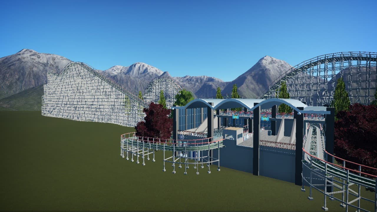 Montaña rusa de madera — Planet Coaster Steam Workshop preview image