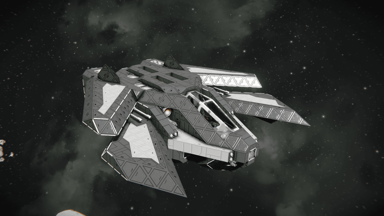 USTG Shrieker MK.2 Class interceptor — Space Engineers Workshop preview