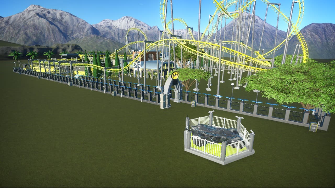 Batman The Ride — Planet Coaster Workshop preview