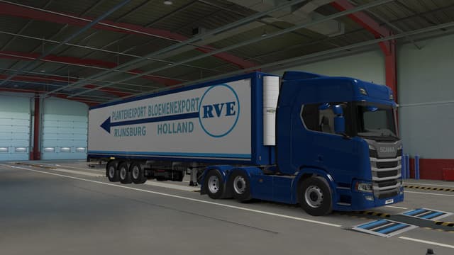 Plantenexport Scania truck and trailer package — Euro Truck Simulator 2 Workshop preview